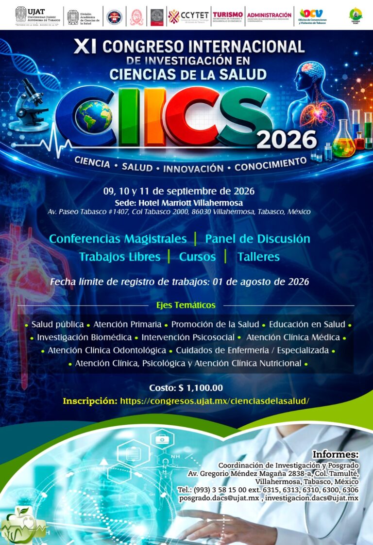 XI Congreso Internacional de Investigación en Ciencias de la Salud ...
